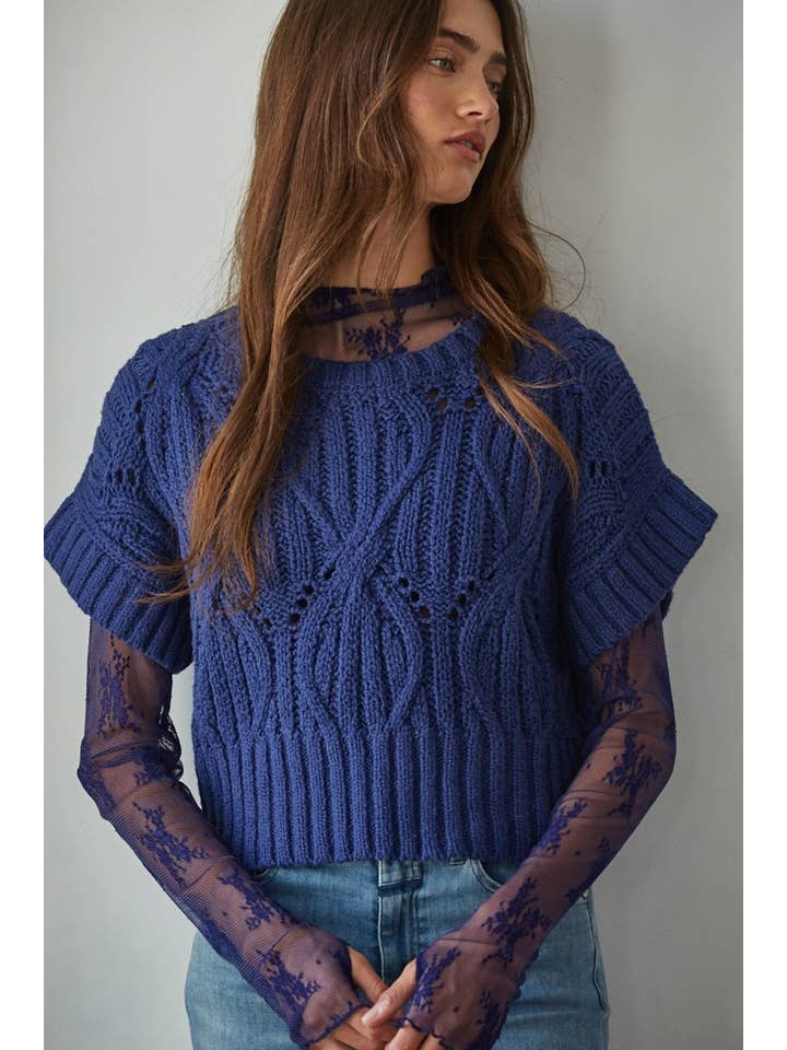 Cali Crochet Sweater