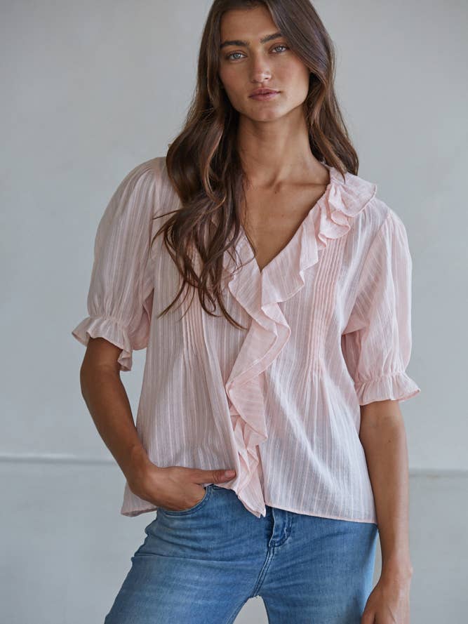 Mia Ruffle Top