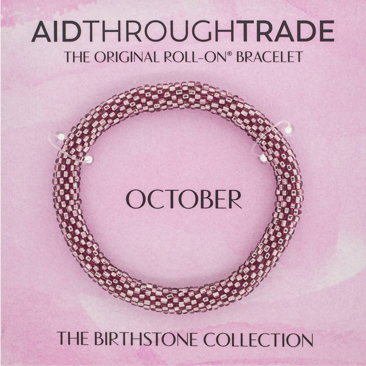 Roll-on Bracelet Birthstone