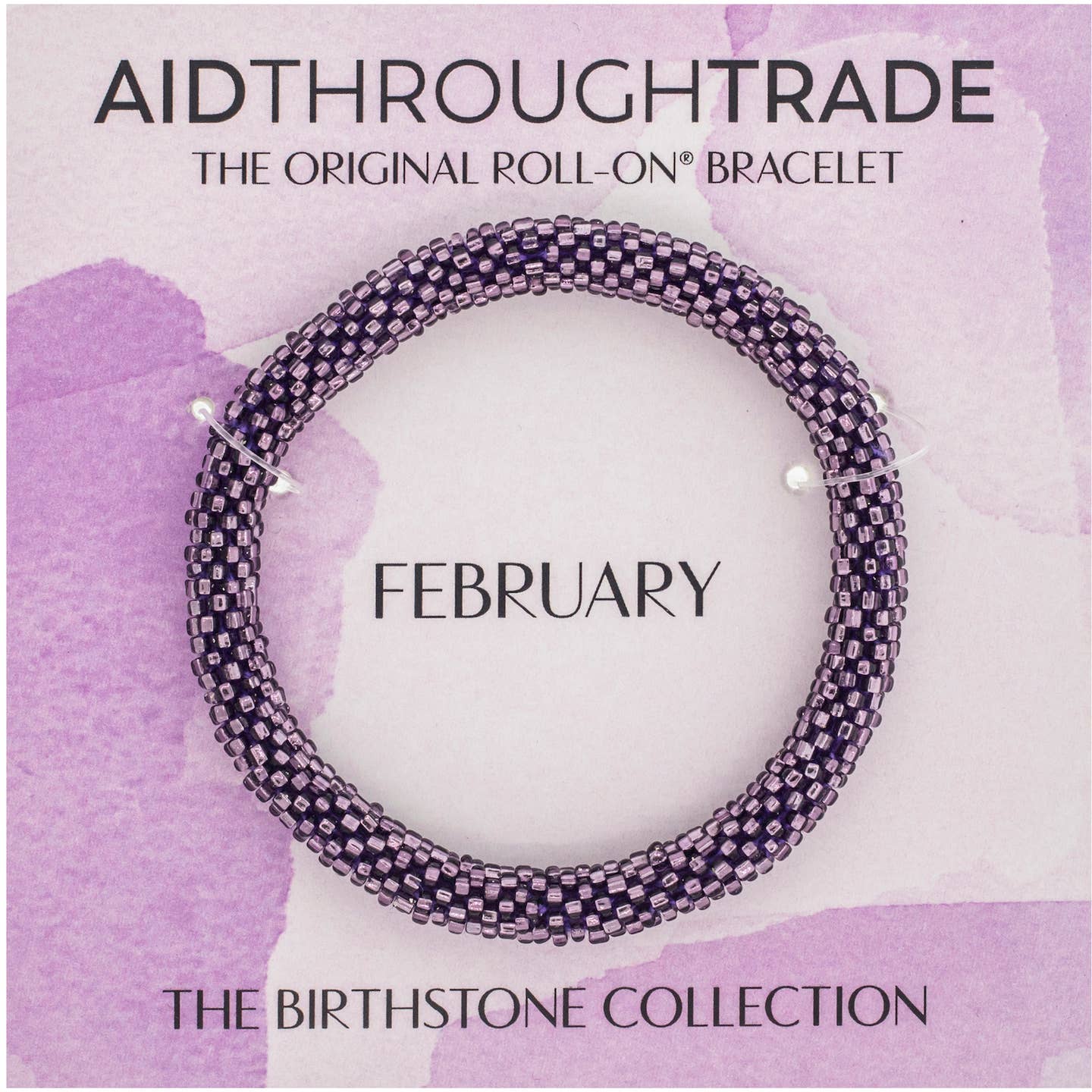 Roll-on Bracelet Birthstone