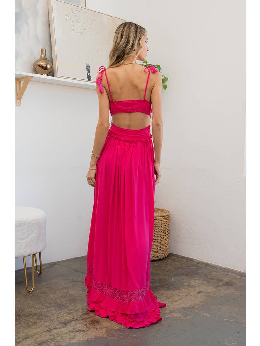 Ruffled Maxi Dress