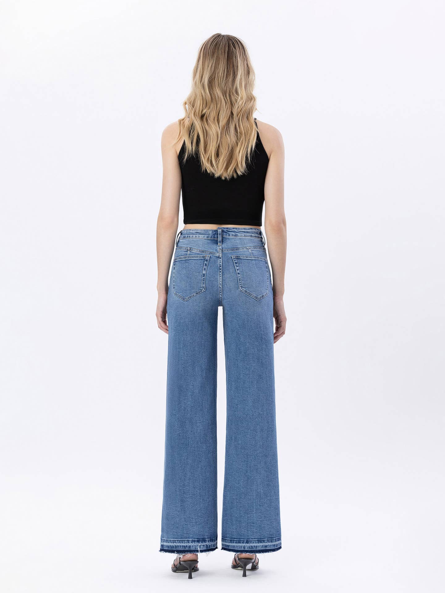 FM Super High Rise Split Seam Jeans