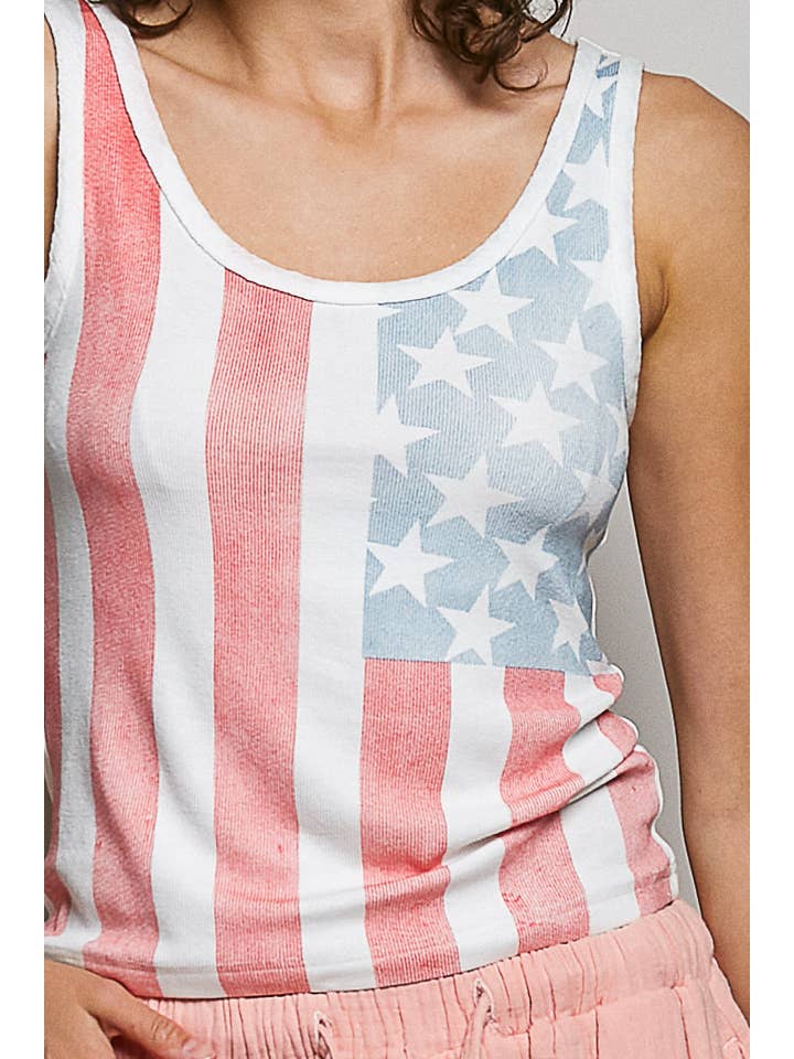American Flag Tank