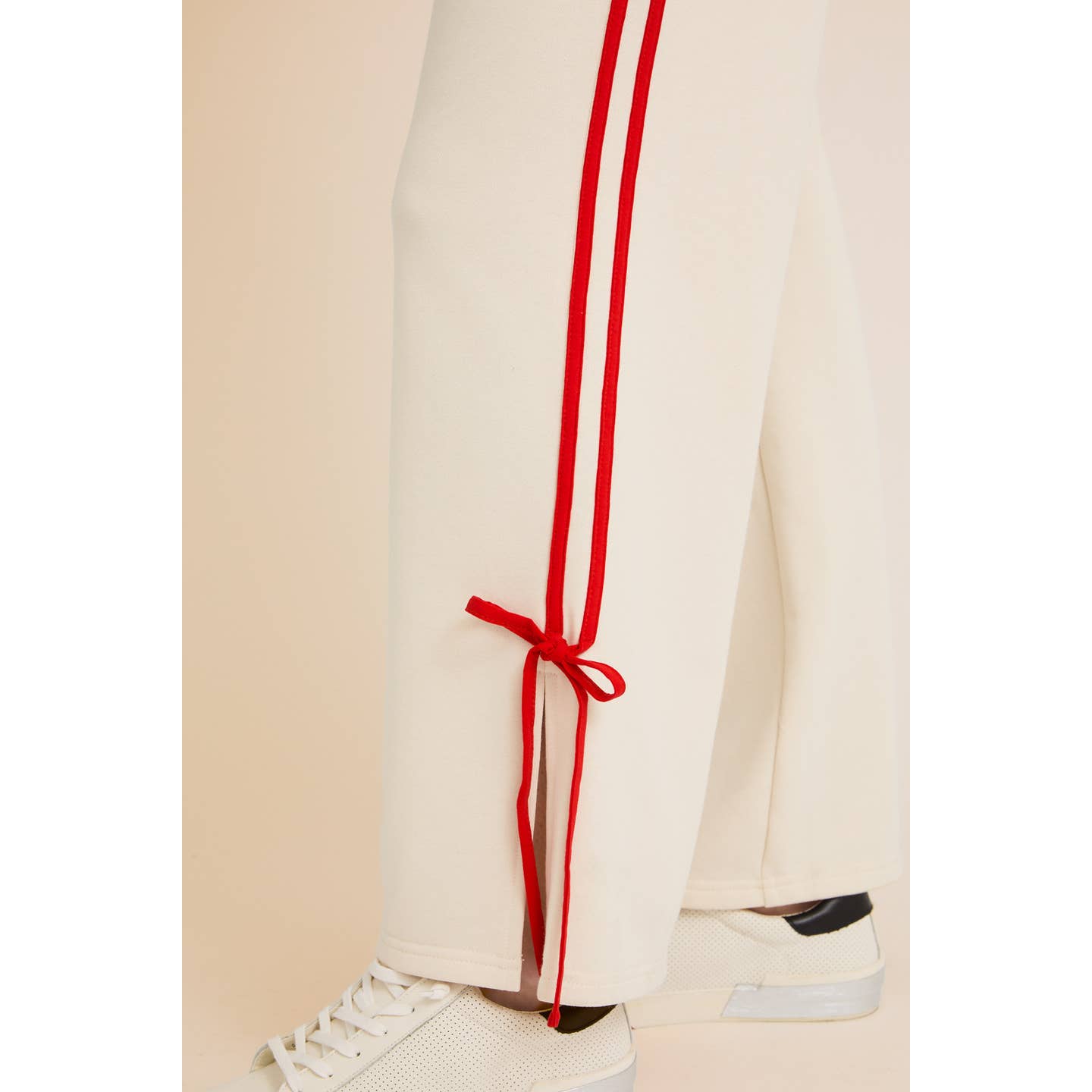 String Piping Sweat Pant