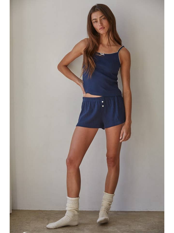 Pointelle Cami PJ's