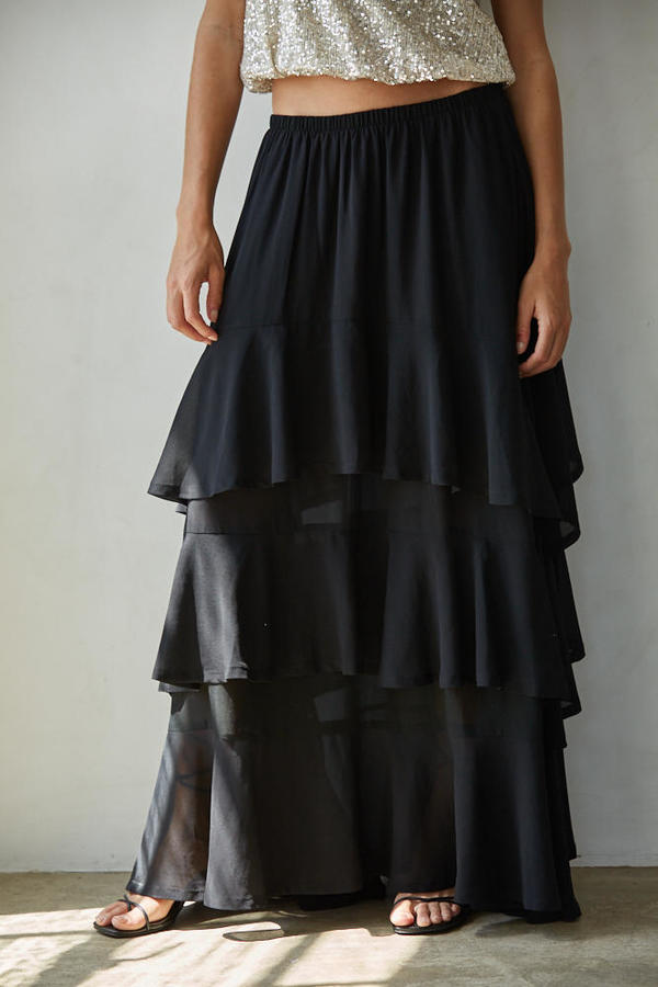 Fay Tiered Ruffle Skirt