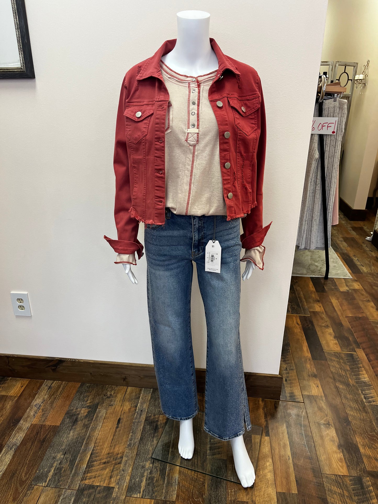 Risen Jean Jacket