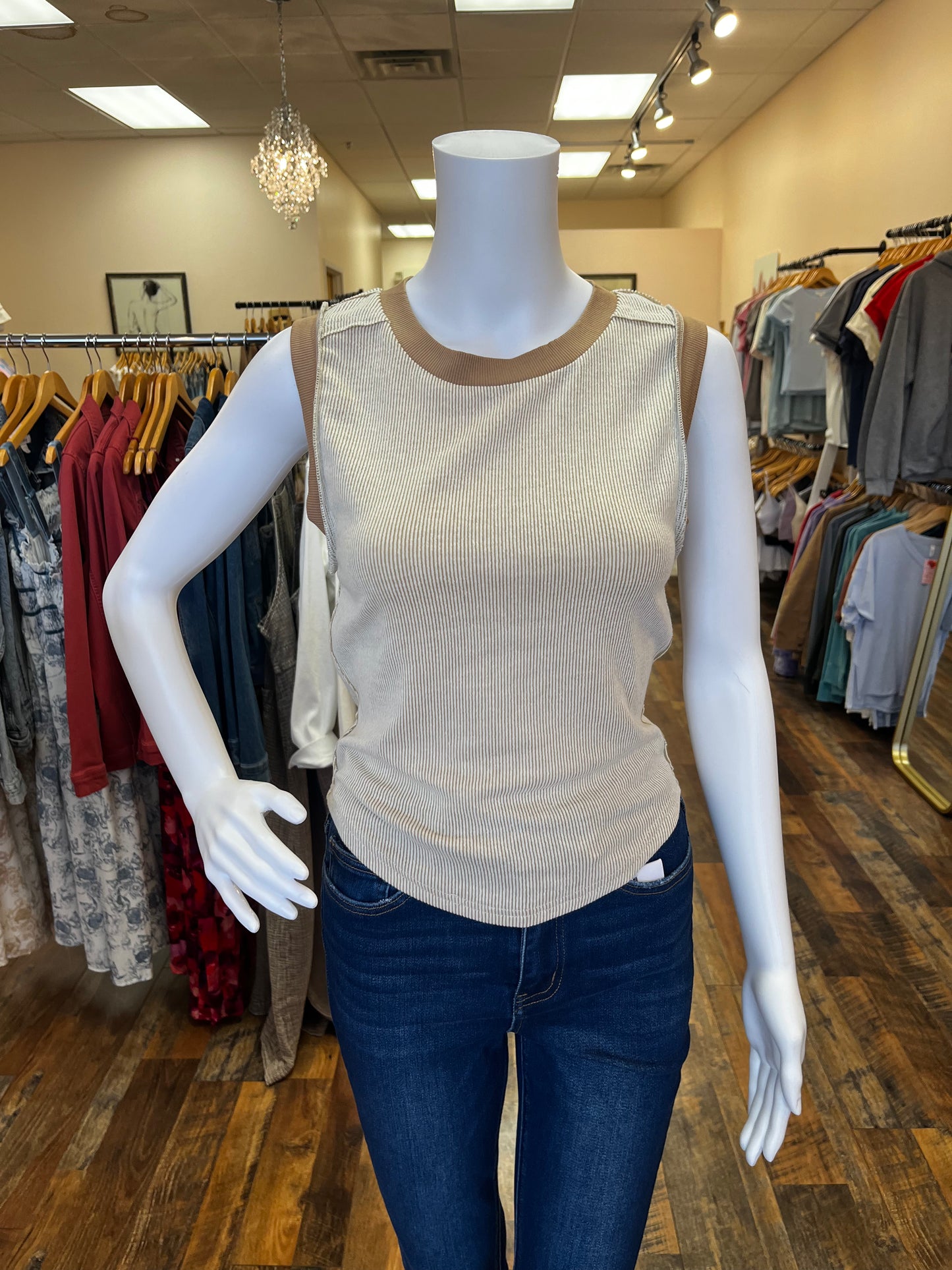 Two Tone Tank Top
