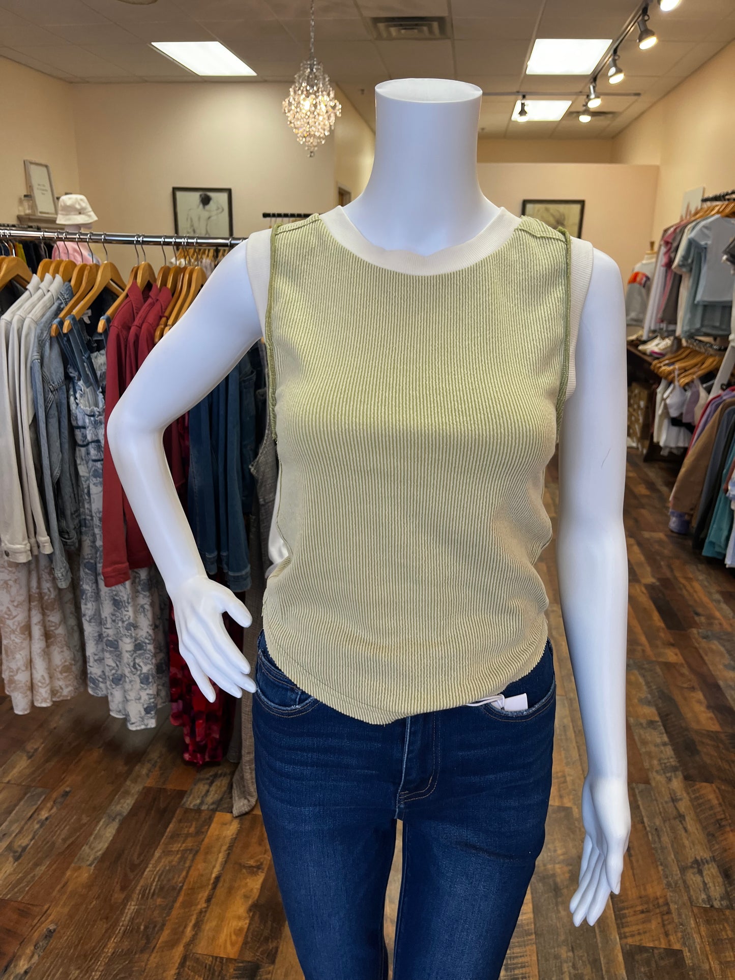 Two Tone Tank Top