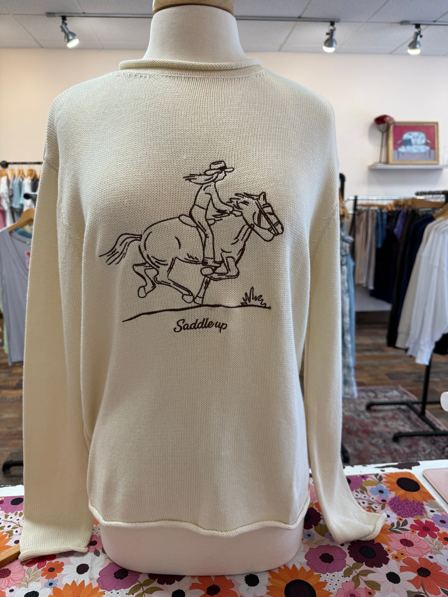 Saddle Up Sweater
