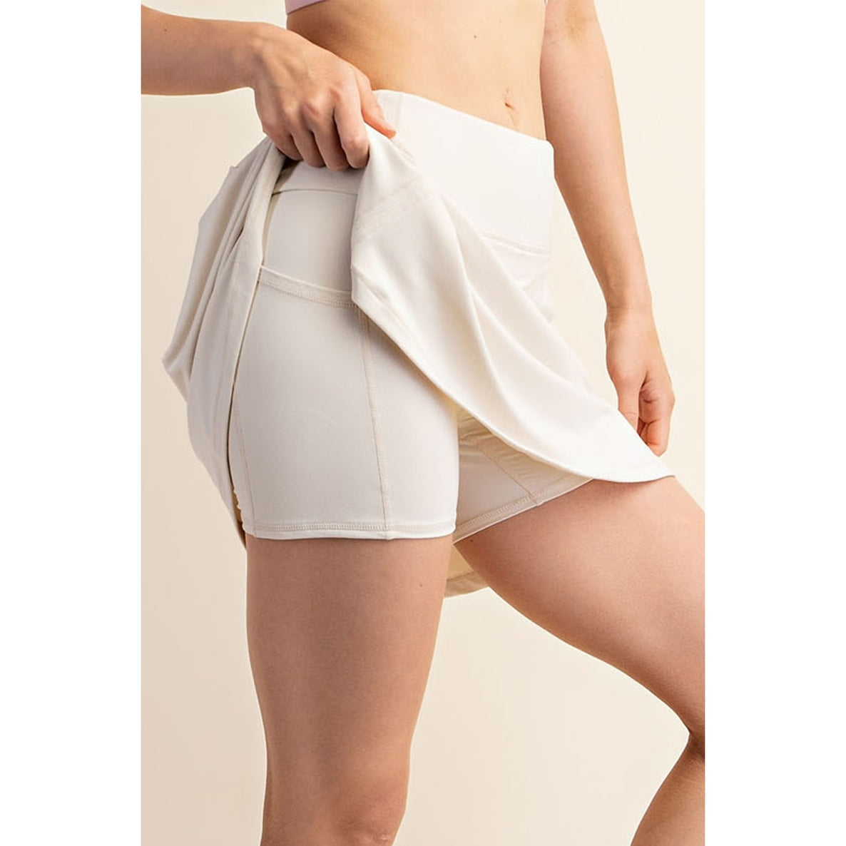 Rae Mode High Waste Pleat Skirt