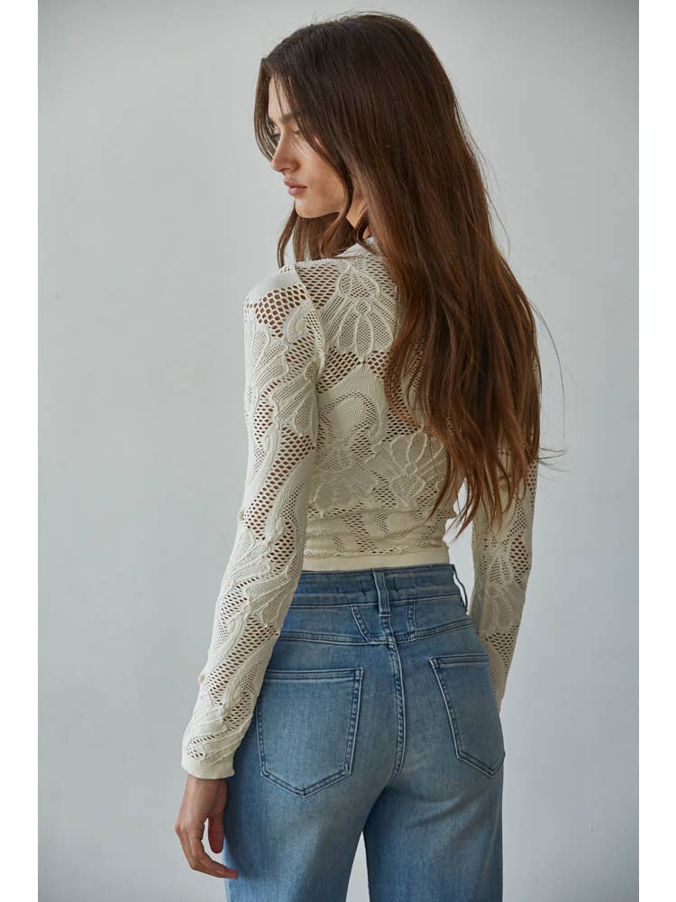 Fishnet Layering Top