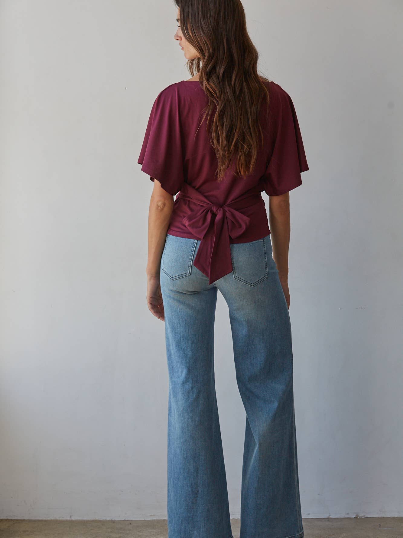 Taylor Tie Back Top