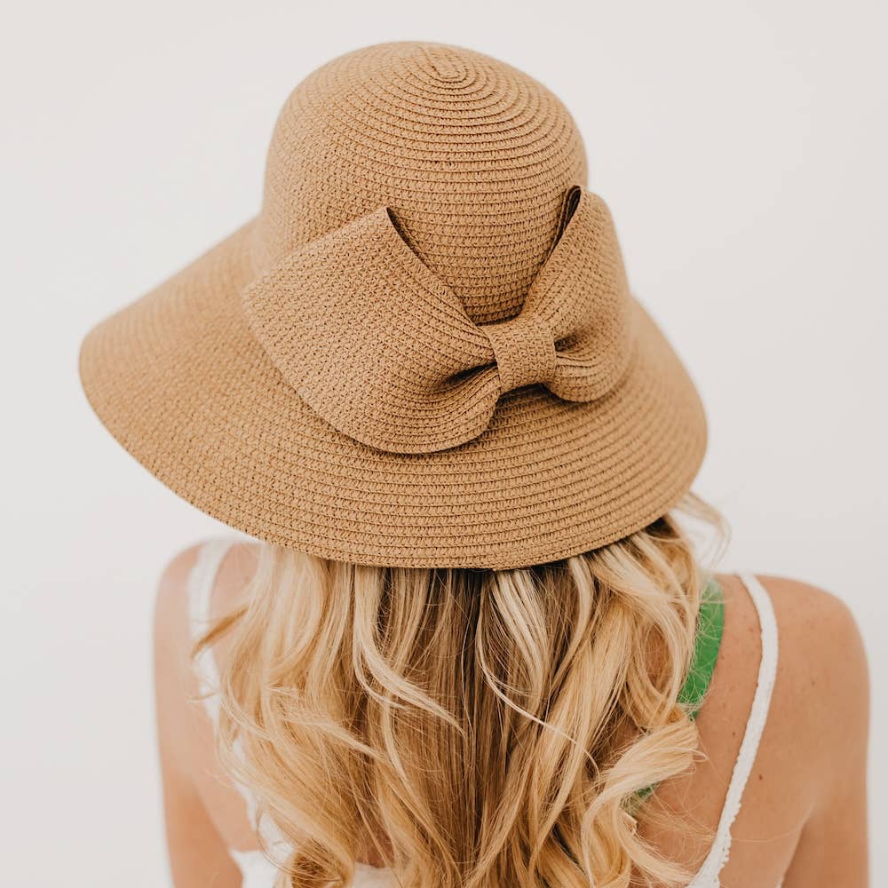 Berlin Bow Straw Hat