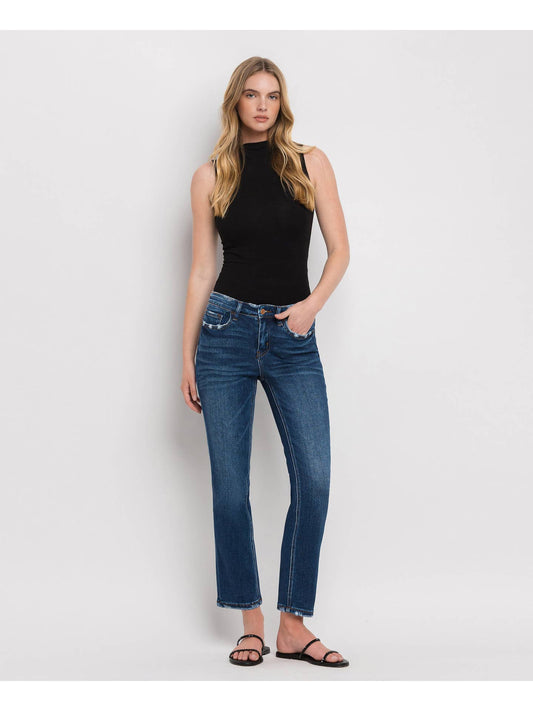 FM Mid Rise Ankle Skinny Straight