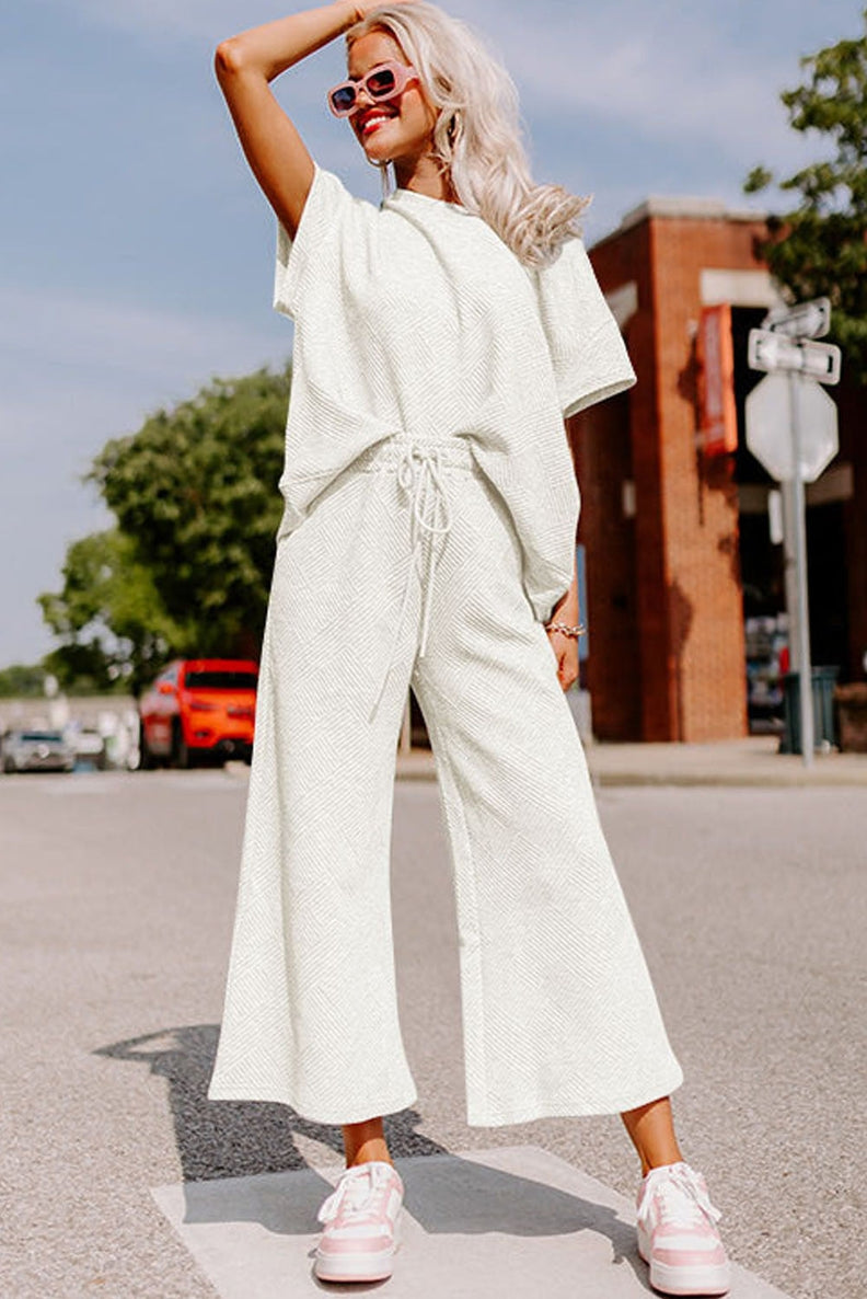 City Walk T-Shirt & Drawstring pant set