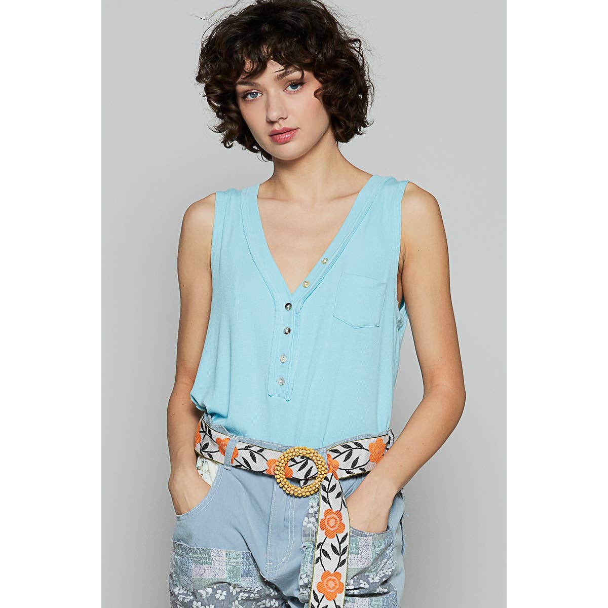 V Neck Tank