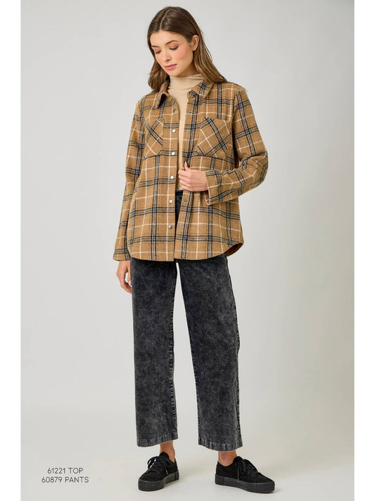 Plaid Button Up Shirt