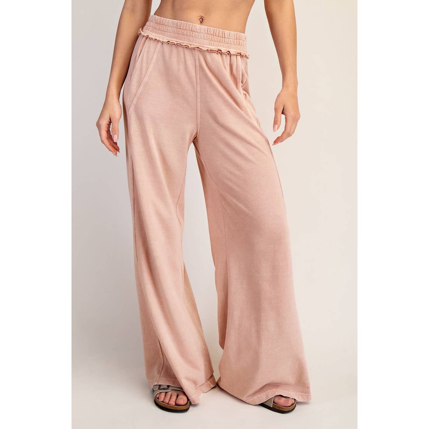 Terry Butter Wide Pants