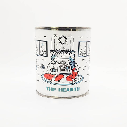 The Hearth Winter Candle