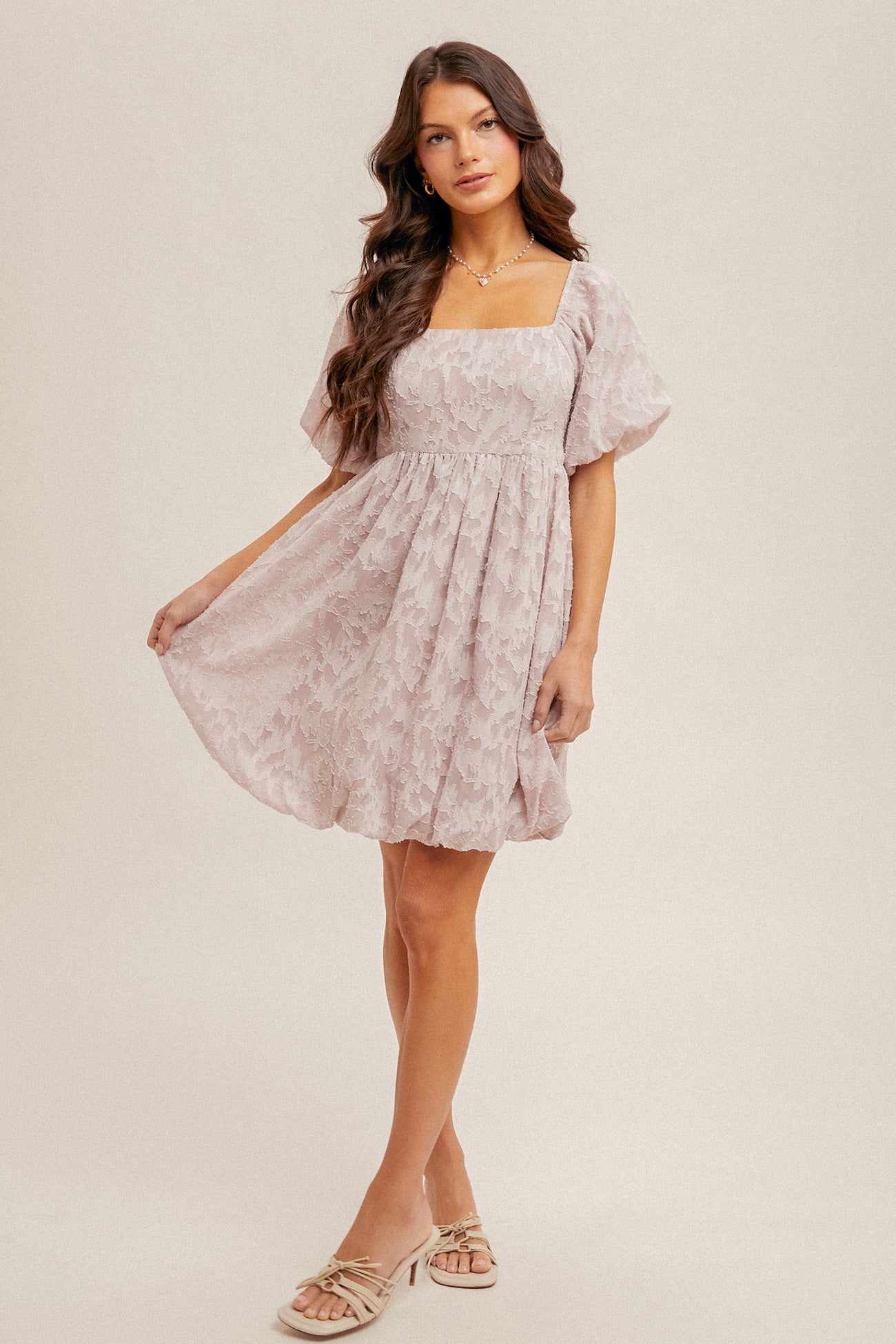 Chiffon Bubble Dress