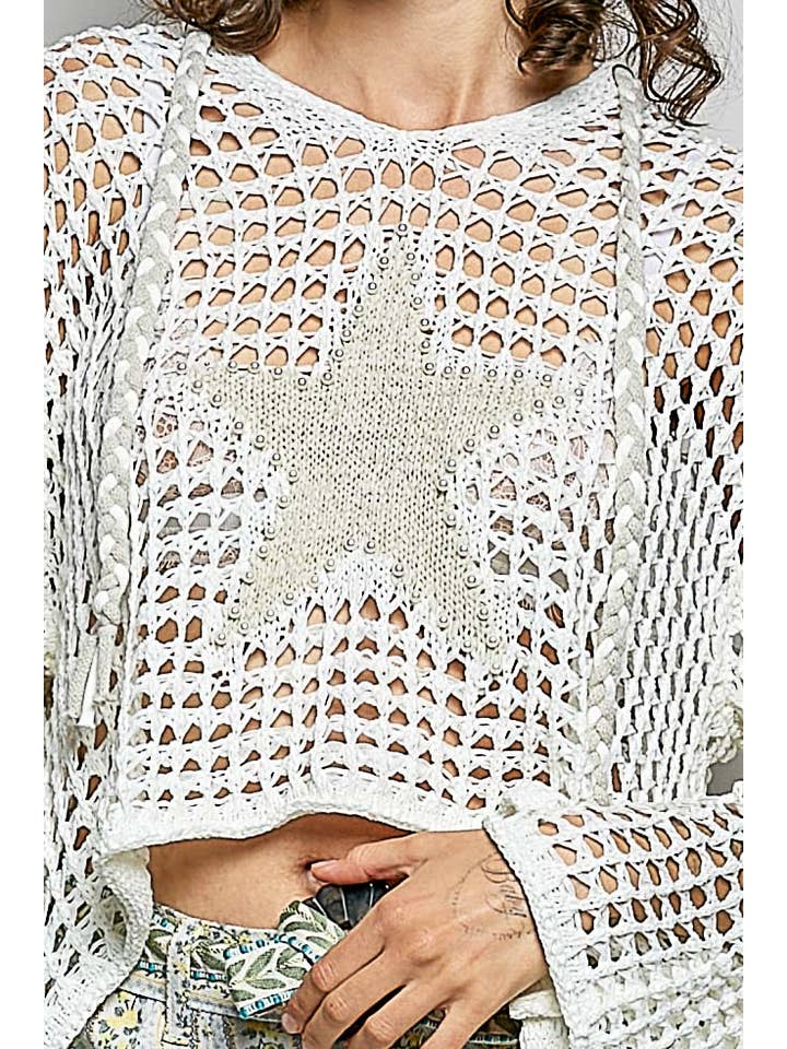 Star Patch Sweater top