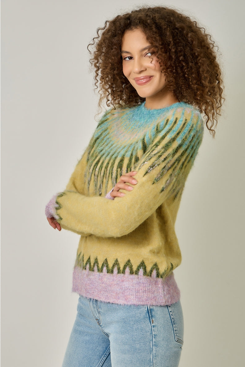 Fuzzy Fair Sweater