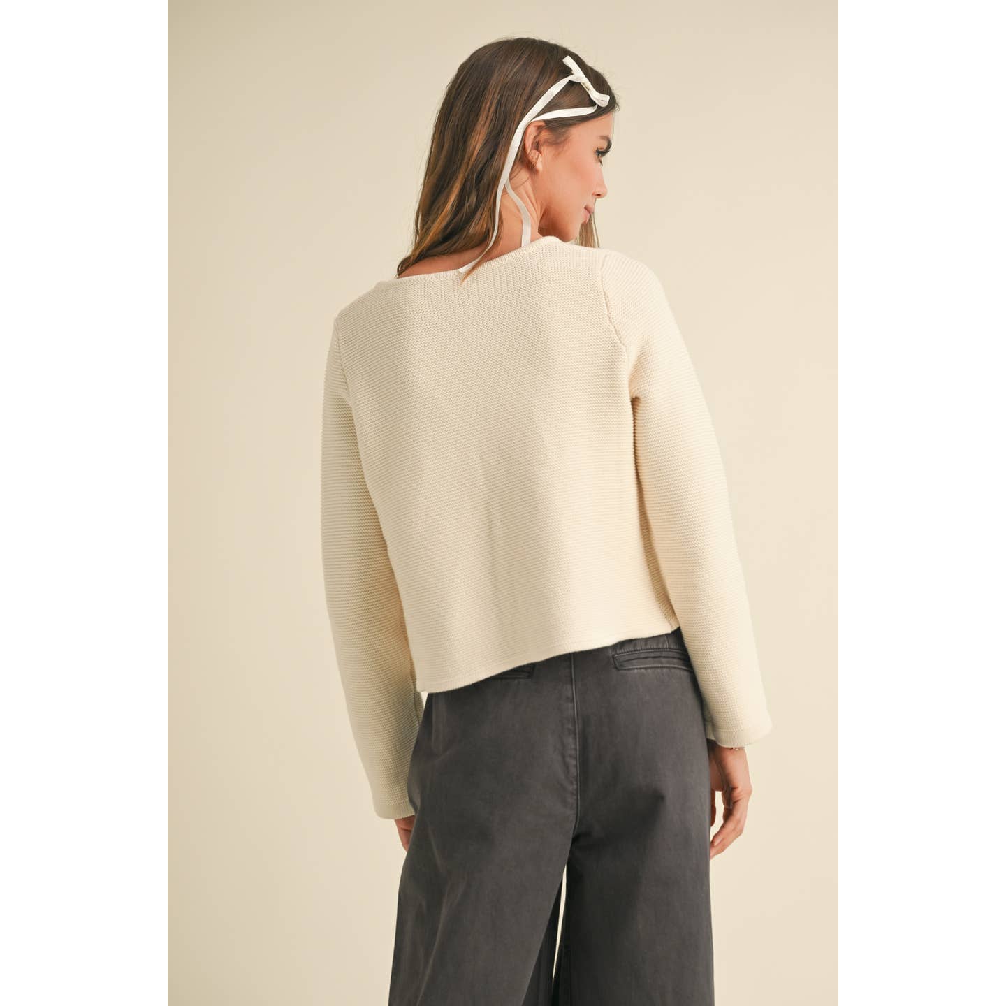Front Tie Cardi