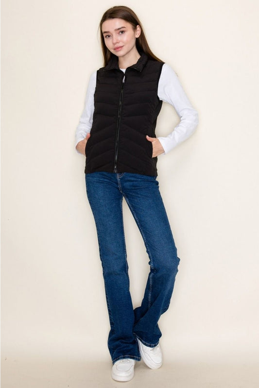 Knit Puffer Vest