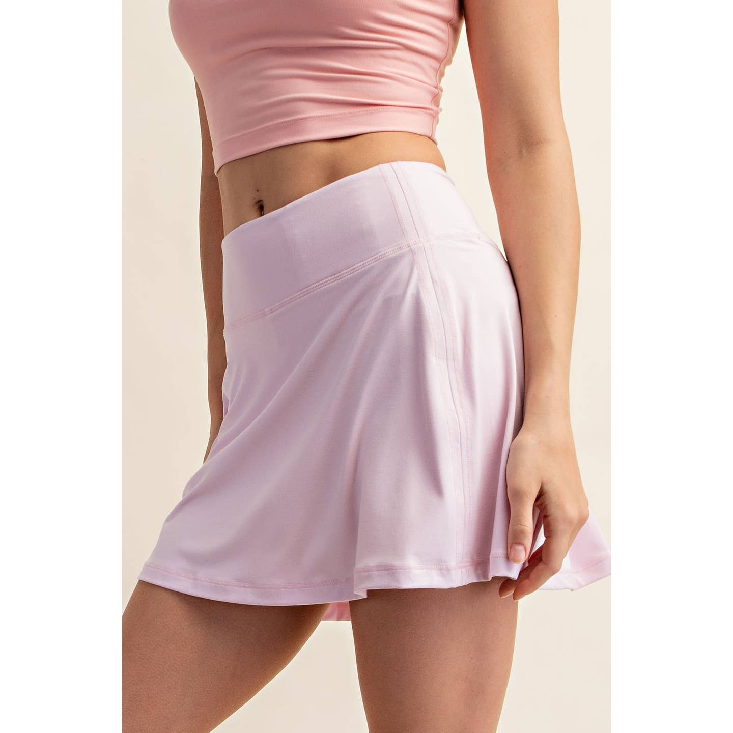Rae Mode High Waste Pleat Skirt