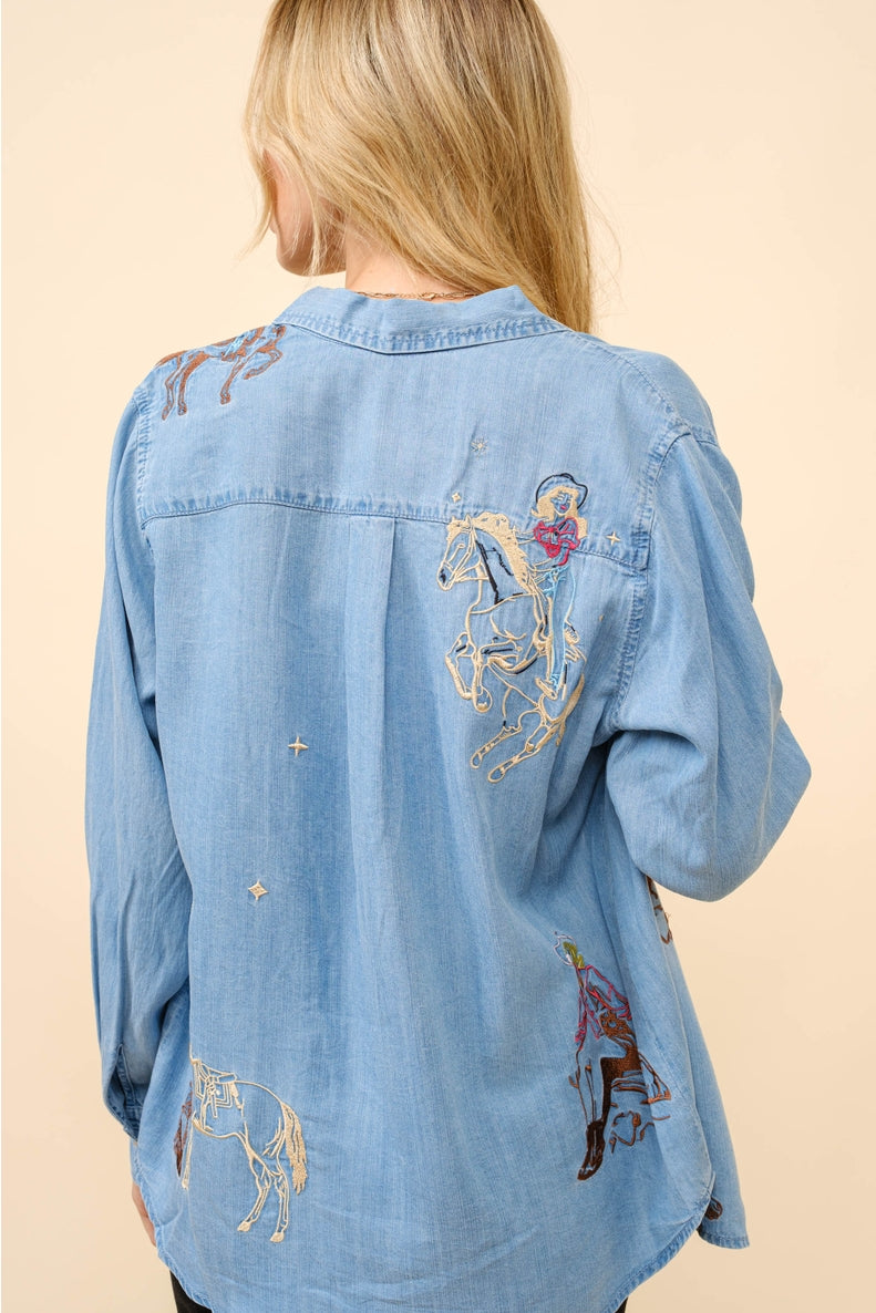 Retro Tencel Shirt