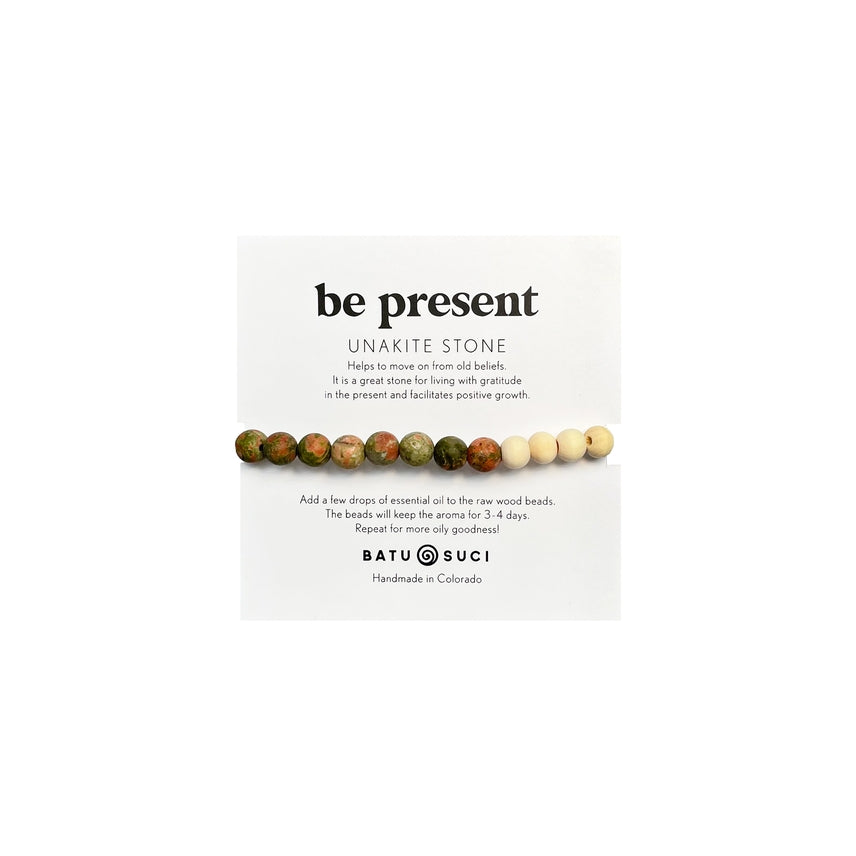 "be present" Bracelet