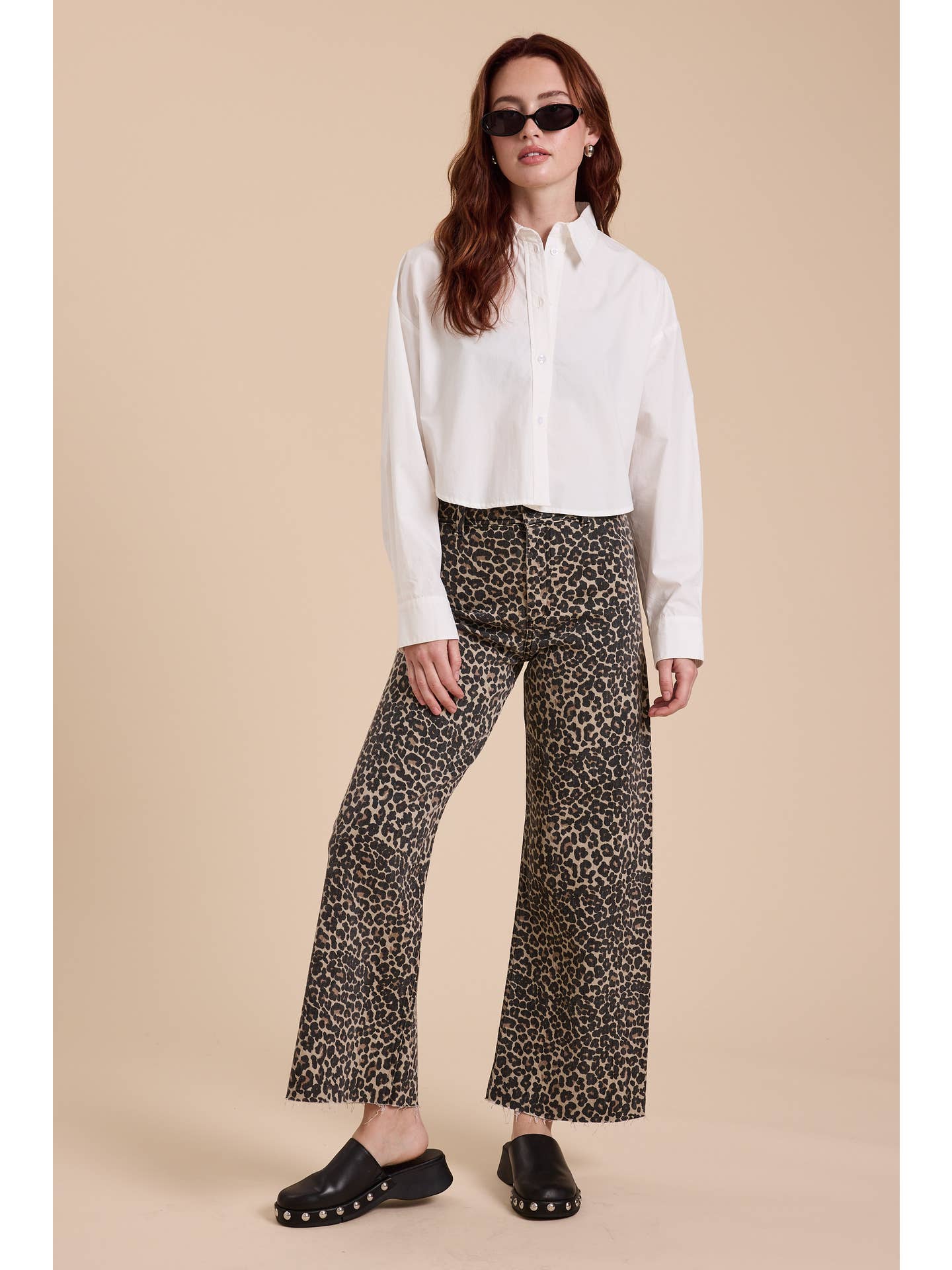 Leopard Print Pants