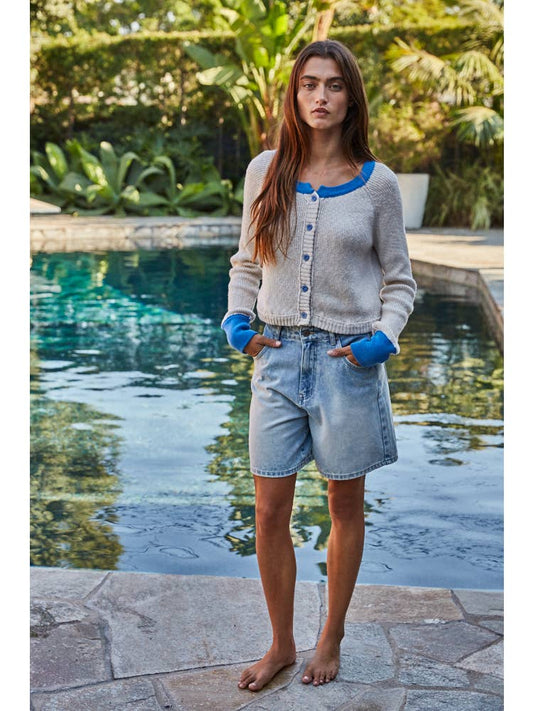 Blue Marie Cardi