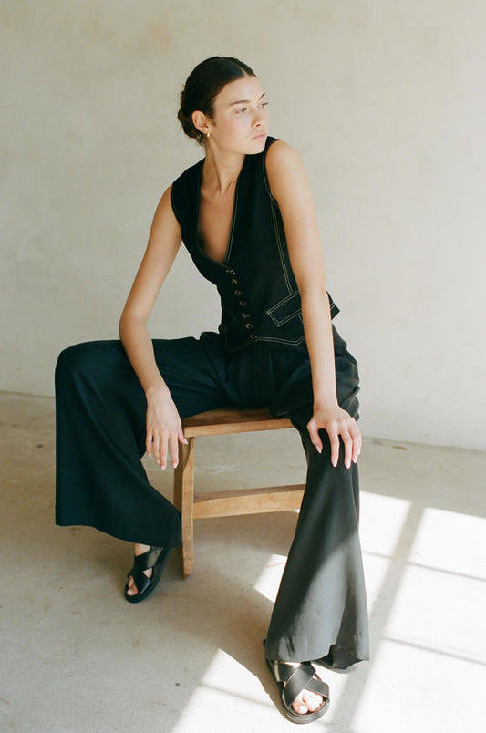 Linen Vest