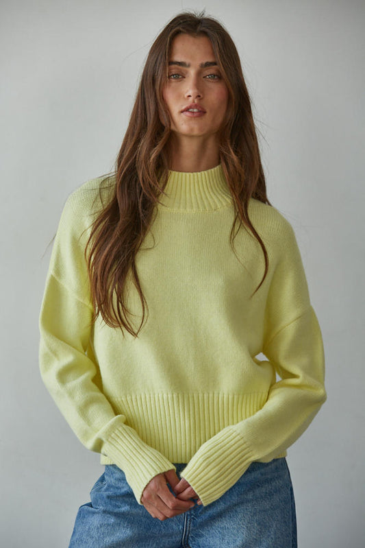 Uptown Mock Sweater