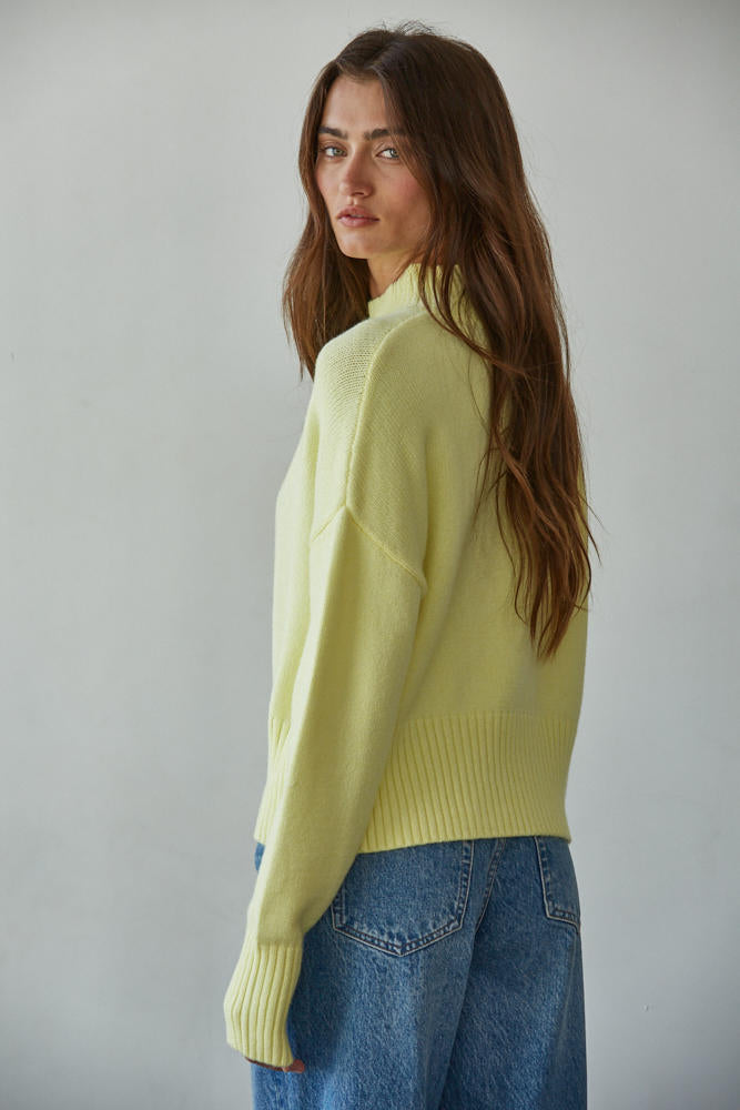 Uptown Mock Sweater