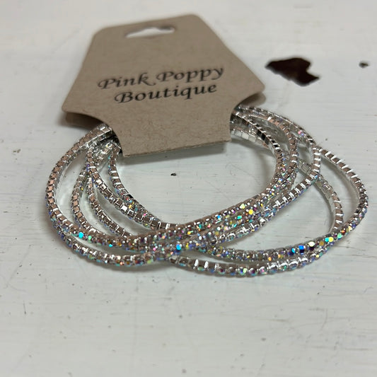 Rhinestone Bracelet Sliver