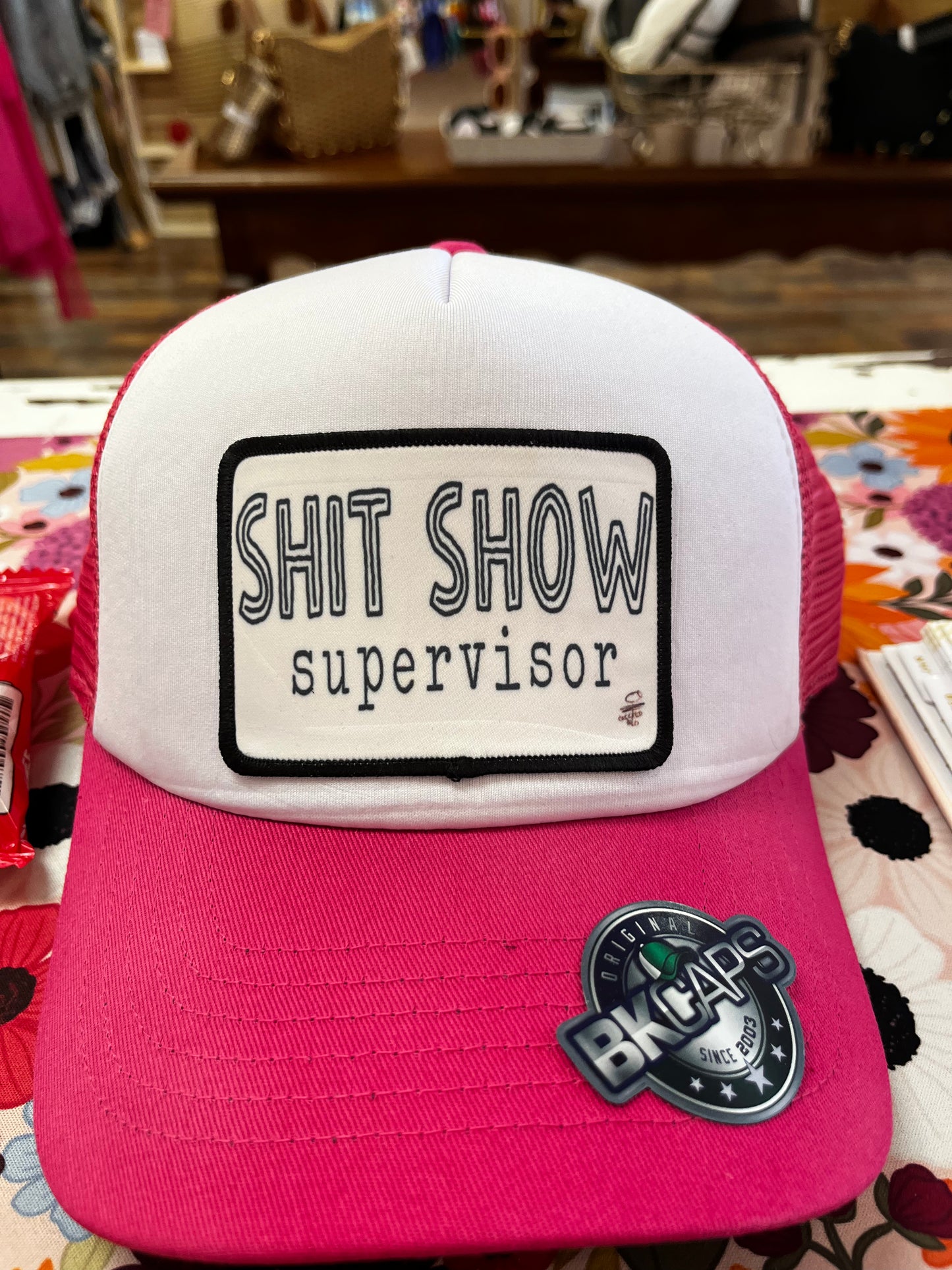 Shit Show Supervisor Hat