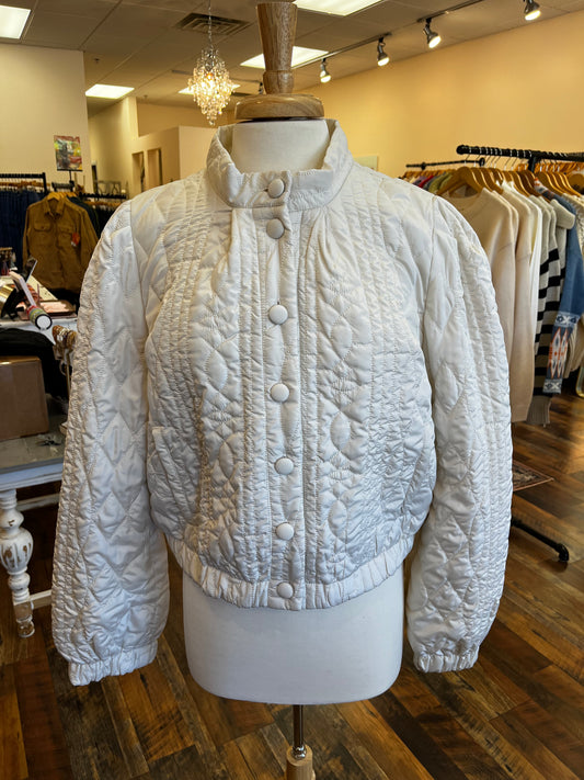 Quilted Cropped Jacket