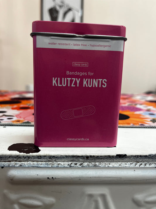 Klutzy Kunts Band-Aids