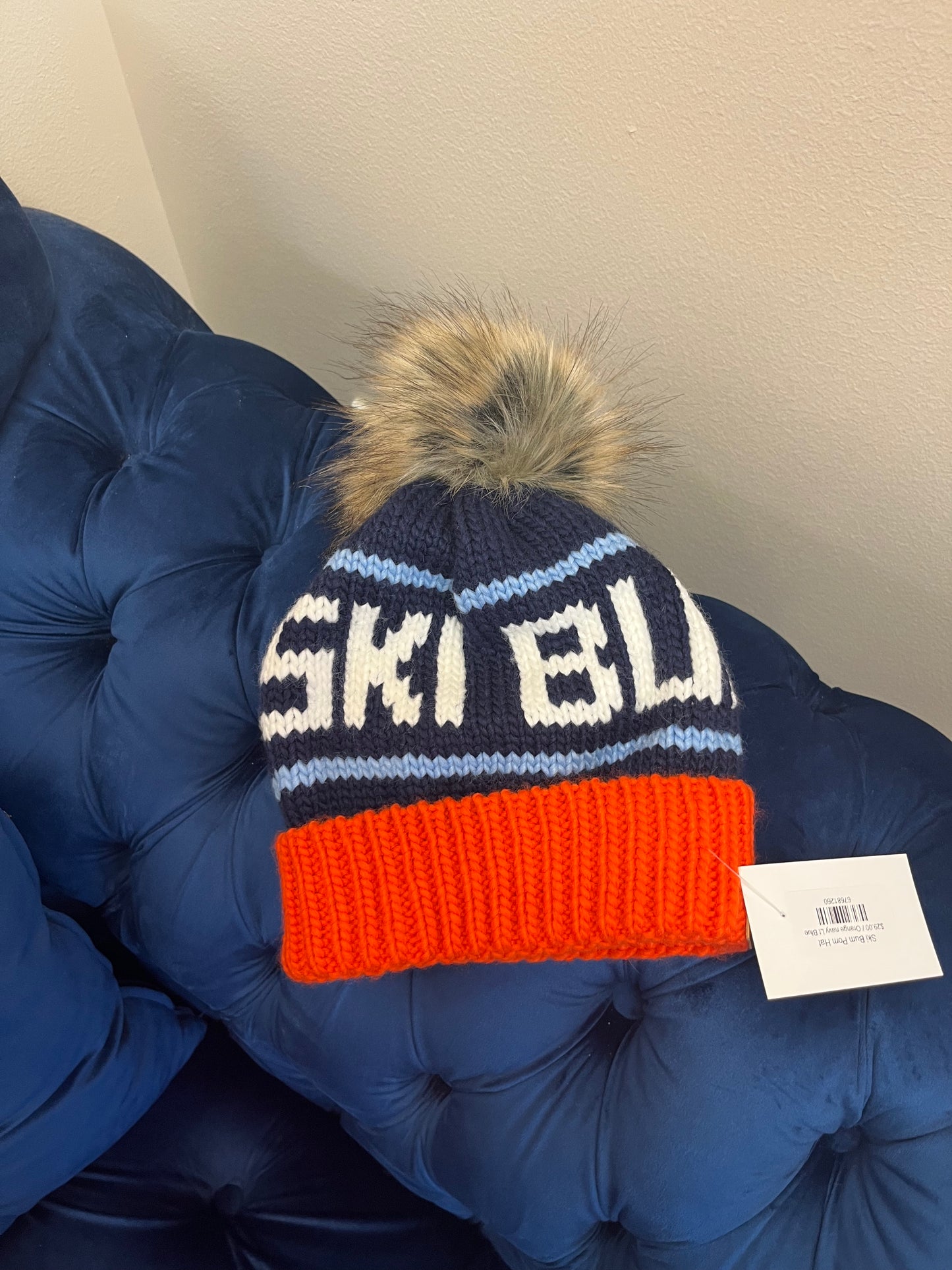 Ski Bum Pom Hat