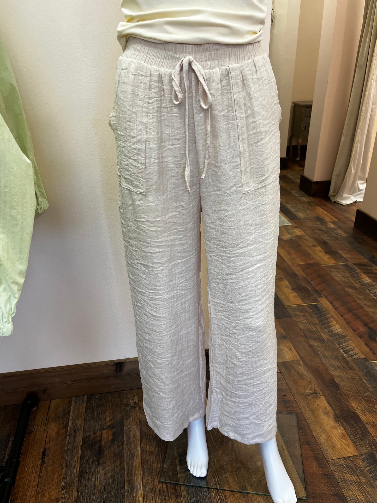 Drawstring Cargo Pants