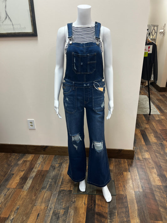 Wide Leg Overalls