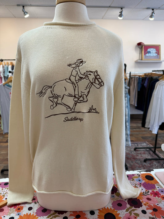 Saddle Up Sweater