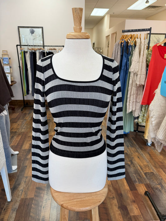 Seamless Stripe Top