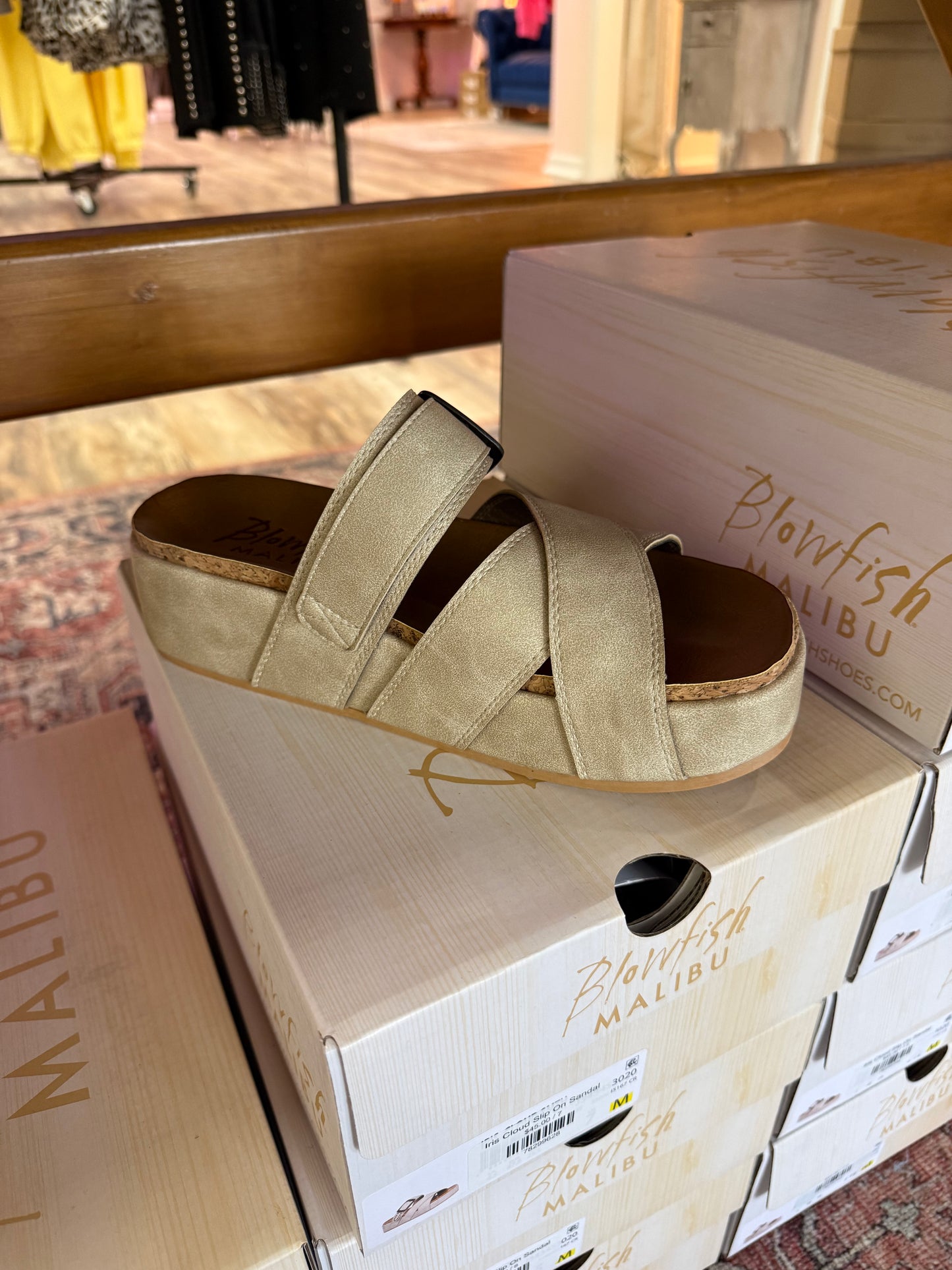 Iris Cloud Slip On Sandal