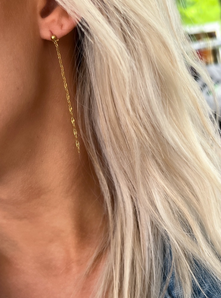 Dainty Chain Earrings