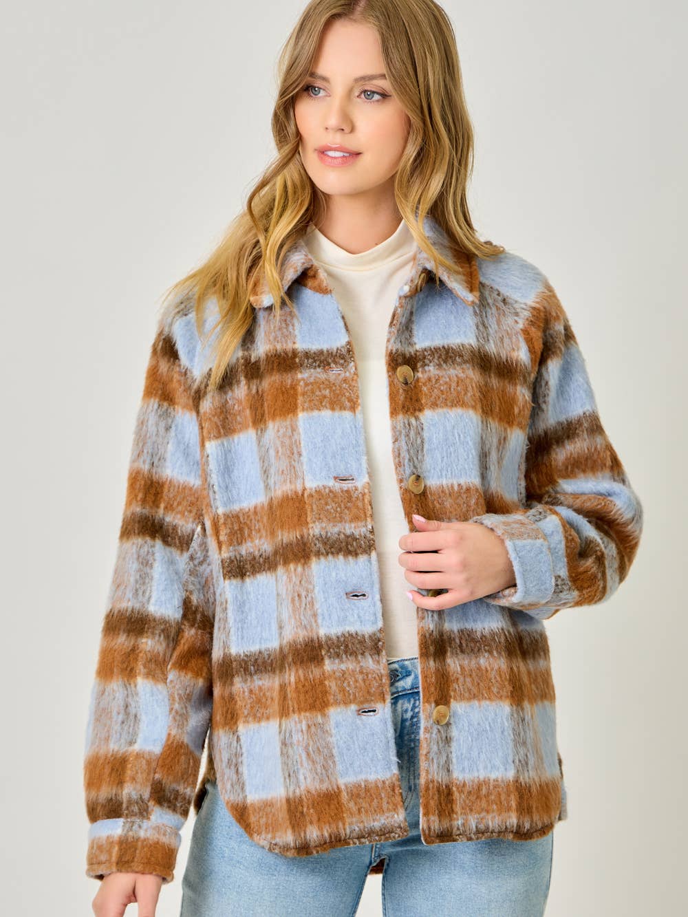 Button Down Shacket