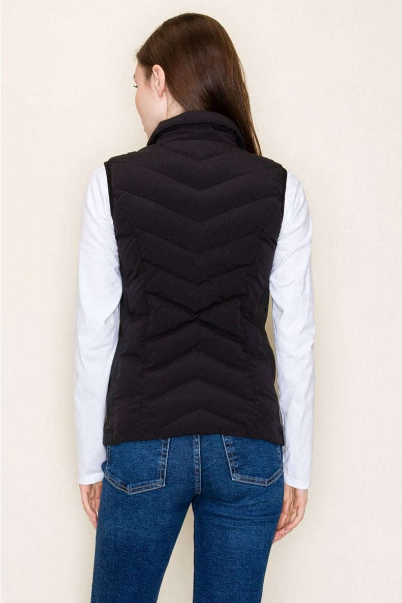 Knit Puffer Vest